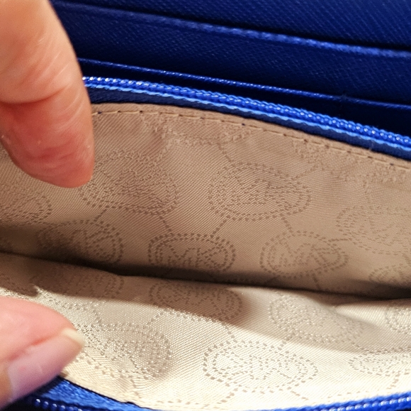 MICHAEL Michael Kors Blue Clutch